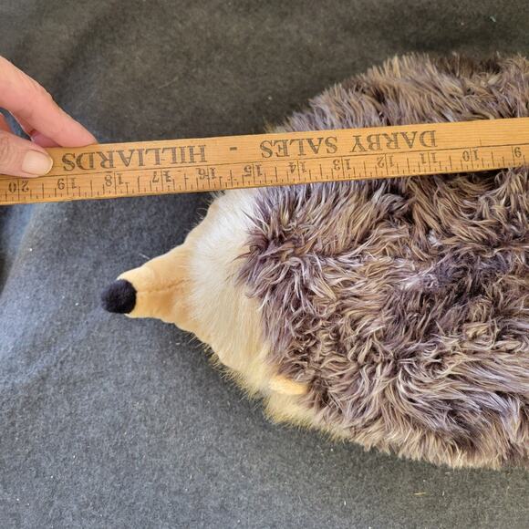 Toys R Us Hedgehog 20” Plush Stuffed Animal 2013 Geoffrey Brown Tan - Picture 5 of 7